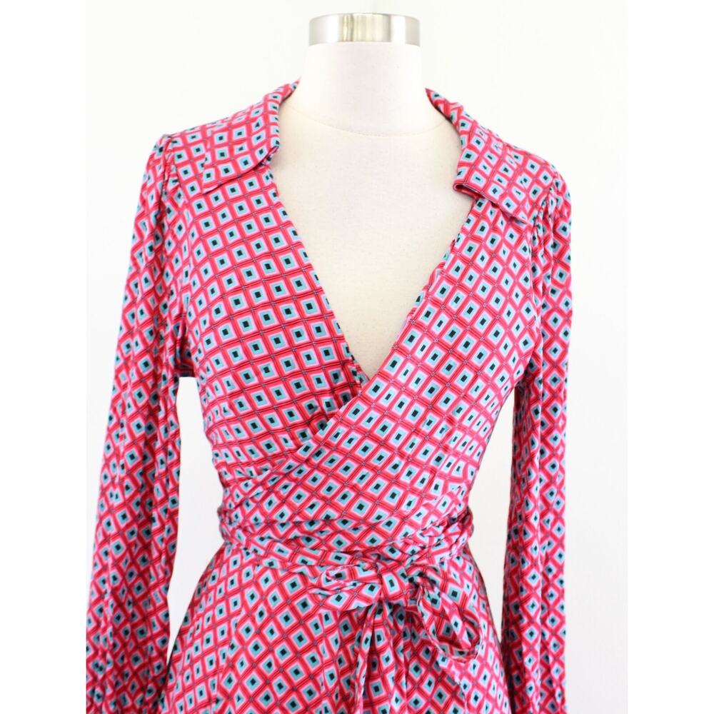 Free People It Takes Two Pop Combo Tie Waist Open Back Printed Dress Size M - Picture 4 of 8